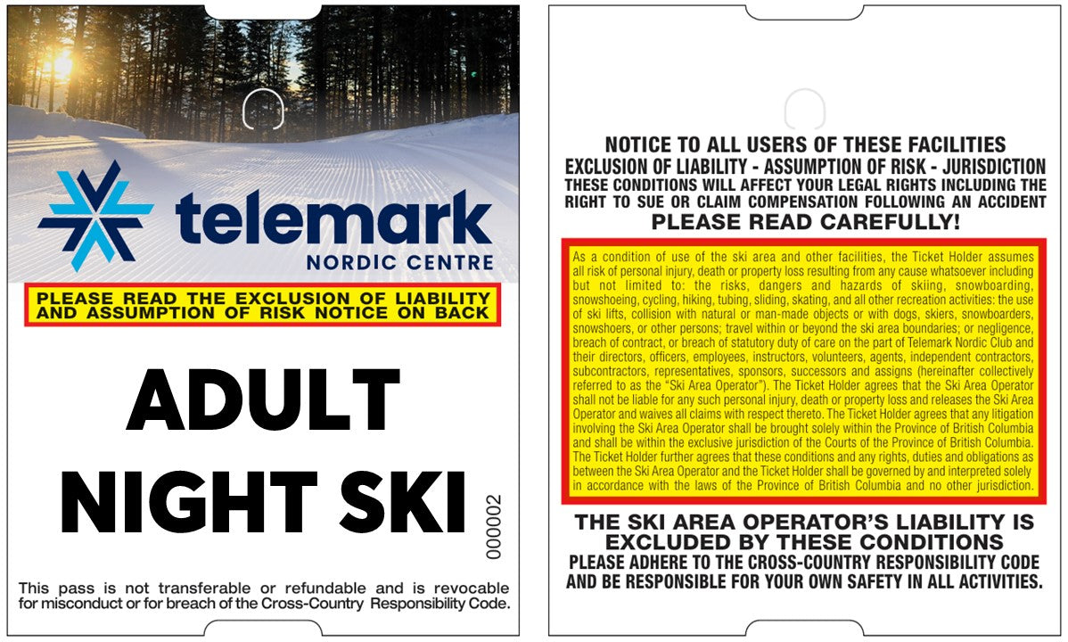 Ski Day Pass