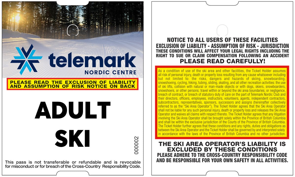 Ski Day Pass